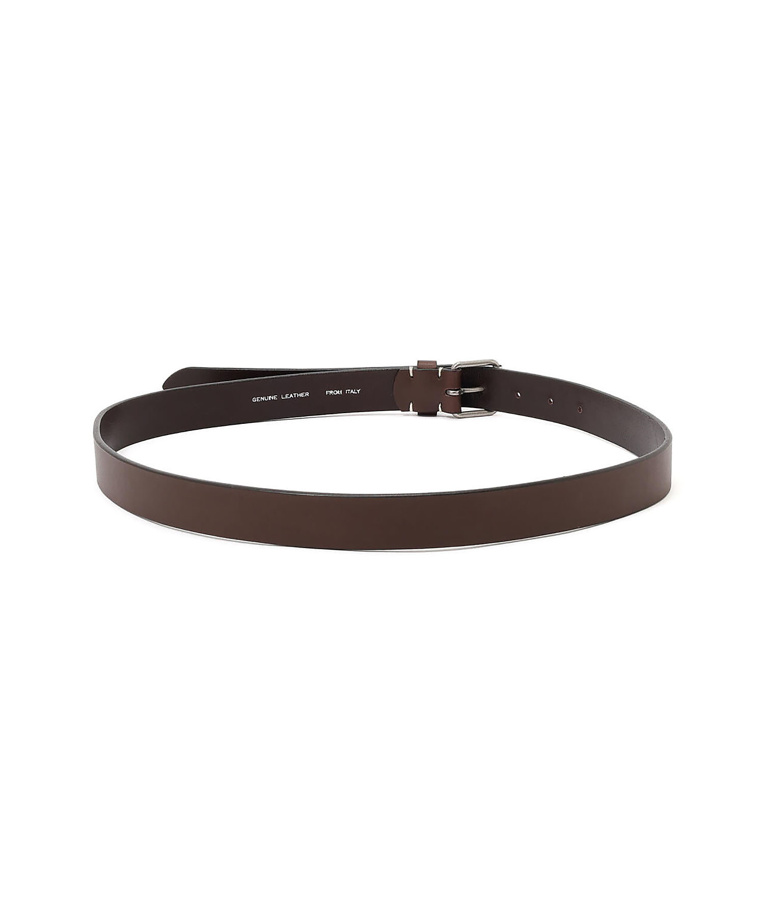 ベルト OILED LEATHER NARROW BELT