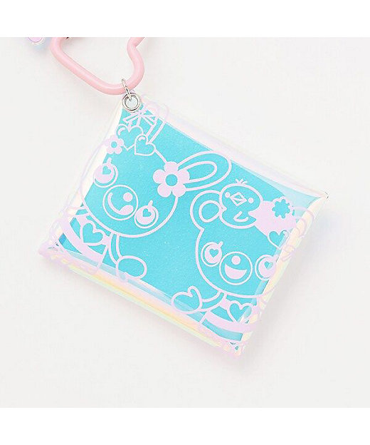 ミミポポ カラビナ付オーロラポーチ 6051456 | mezzo piano