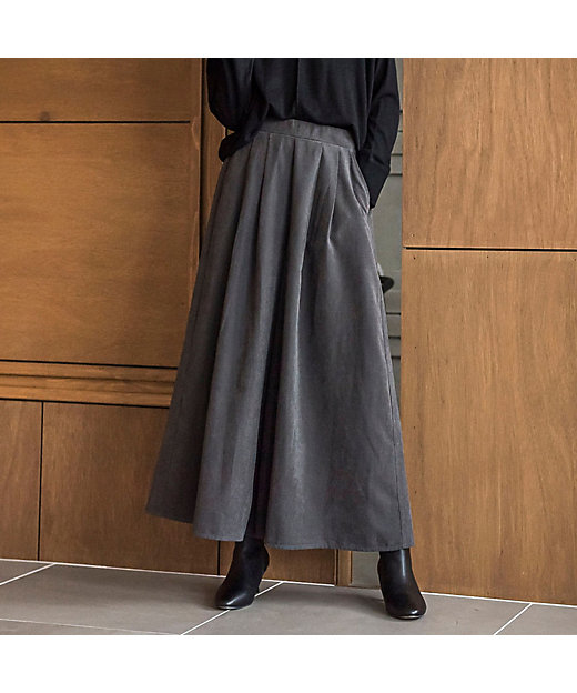 新色追加】【ゆるっと上品】私に似合うキュロットパンツ≪手洗い可能