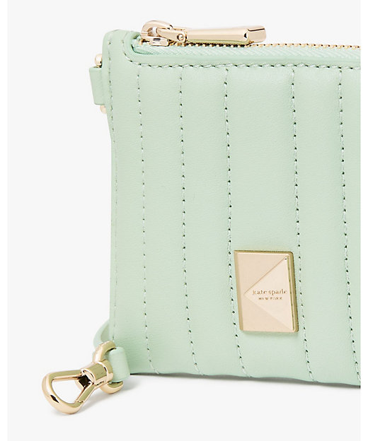 デコ キルテッド コイン カード ケース リスレット | KATE SPADE NEW