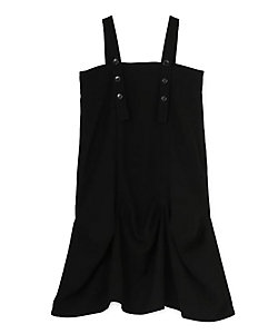 DOUBLE SATIN DARTS DRESS LAーD54ー910