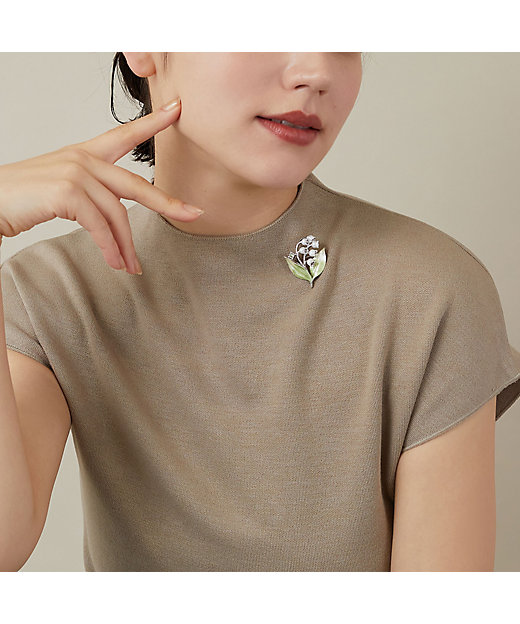 すずらん ブローチ VBRV8033 UW | VENDOME BOUTIQUE (Women