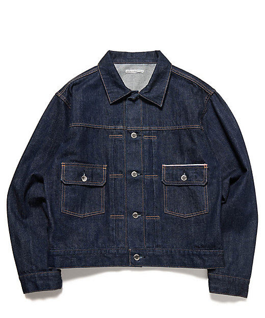 デニムジャケット WASHED DENIM JACKET UEー