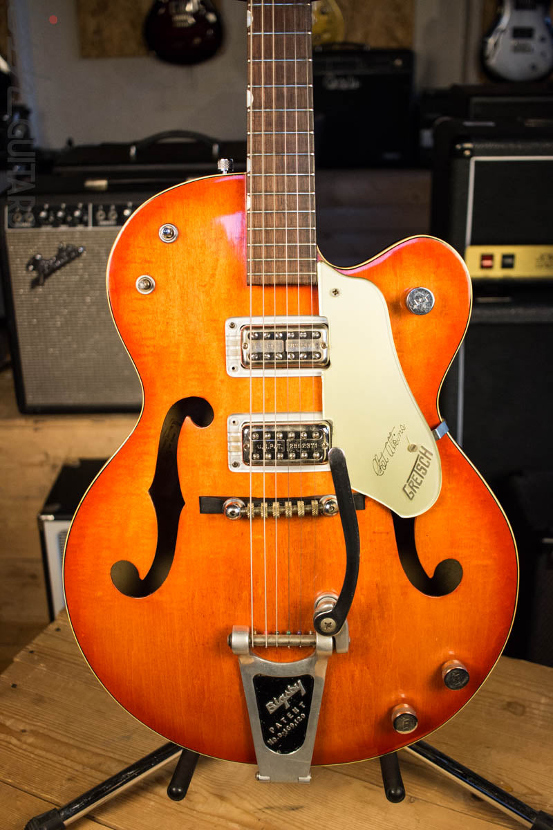 1961 Gretsch 6120 Style 6119 Anniversary Chet Atkins Orange Refin