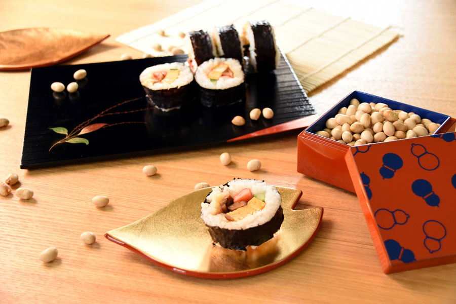 花びら銘々皿 取り皿・小皿 FC30-7/8 漆器の井助