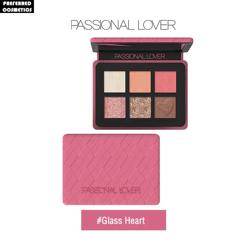 Палитра теней для век PASSIONAL LOVER X NANA с зеркальным эффектом