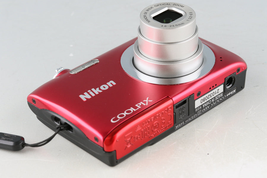 Nikon COOLPIX A100 レッド ニコン デジタルカメラ ニコン COOLPIX