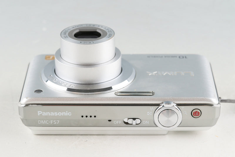 Panasonic LUMIX DMC-FS7 シルバー デジカメ 動作確認済 Panasonic