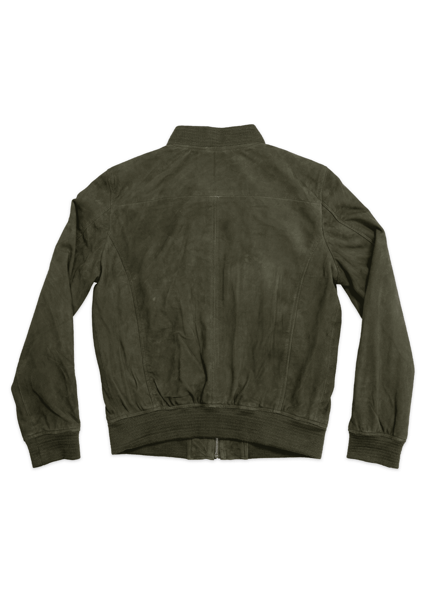 Goat Suede Bomber Jacket – Iron & Resin