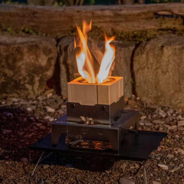 IRONBLOCK 吹火台 2×4STOVE」フルセット | IRONOA OUTDOOR | キャンプ