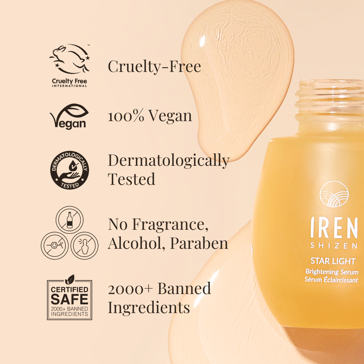 STAR LIGHT Brightening Serum - Best Custom Serum in Japan – IREN