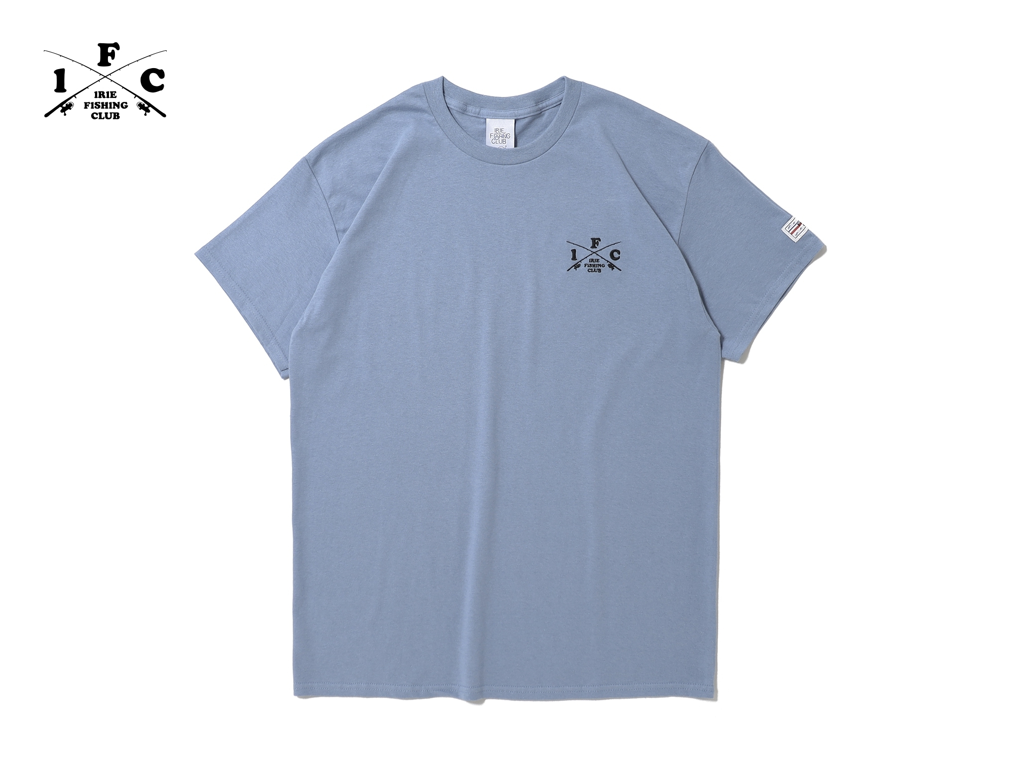 RESTOCK ITEM】-I.F.C CROSS ROD EMB TEE- | IRIE FISHING CLUB