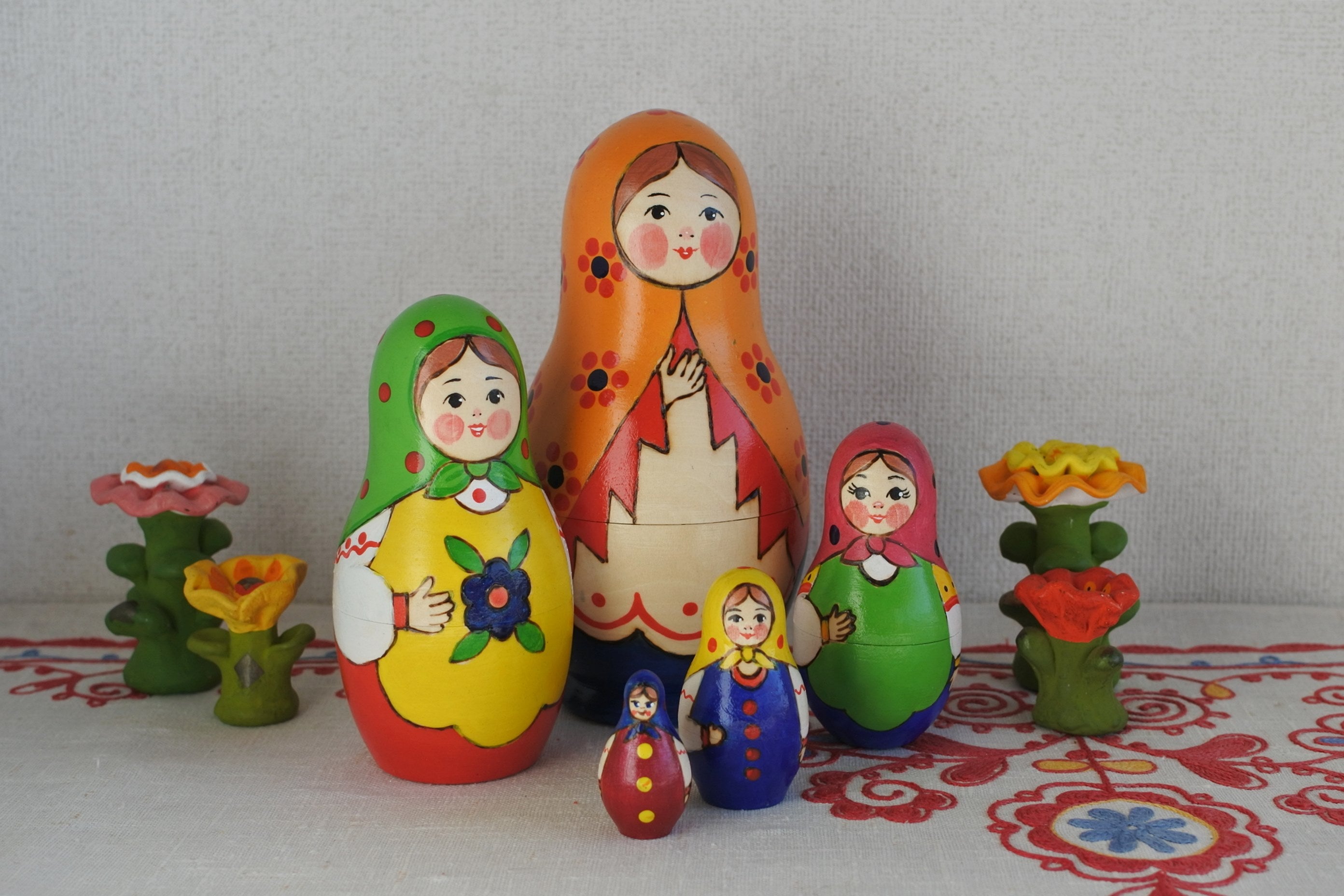 マトリョーシカ ロシアの入れ子人形 ロシア民芸品 ロシア雑貨いりえの