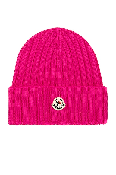 Moncler Beanie in Pink | FWRD