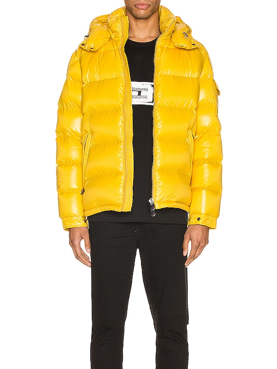 Moncler Maya Jacket in Yellow | FWRD