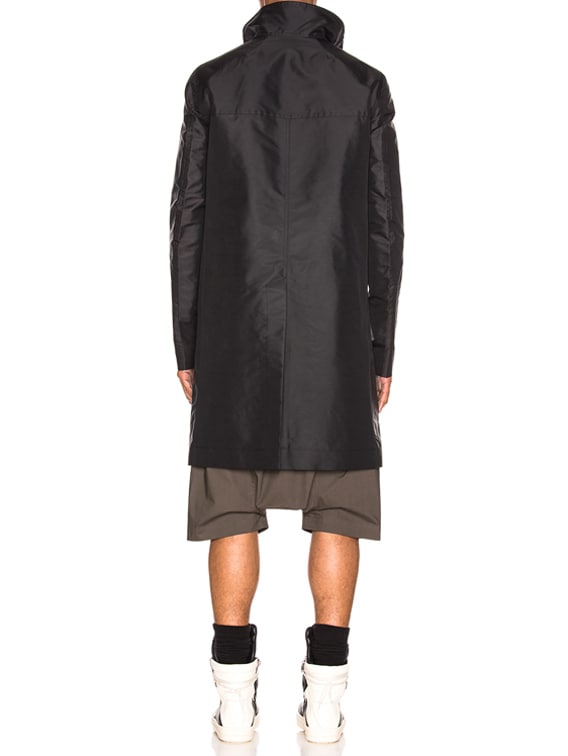 Rick Owens Tubeway Coat in Black | FWRD