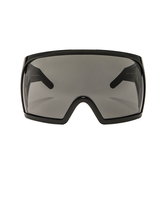 Rick Owens Kriester Sunglasses in Black | FWRD