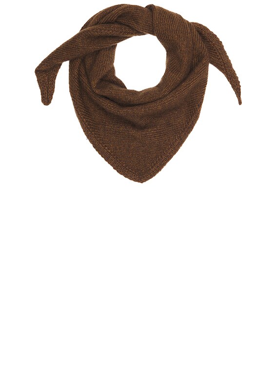 The Row スカーフ - Cloudy Brown | FWRD