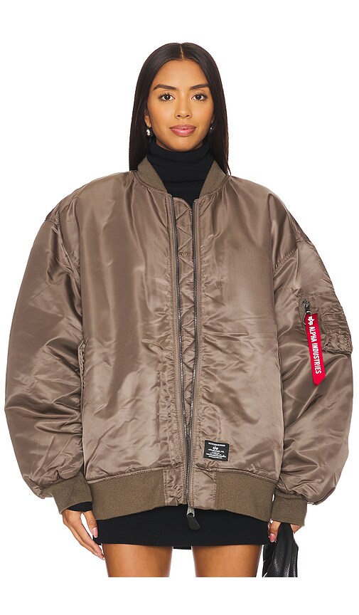 ALPHA INDUSTRIES MA-1 オーバーサイズフライトジャケット - Coyote