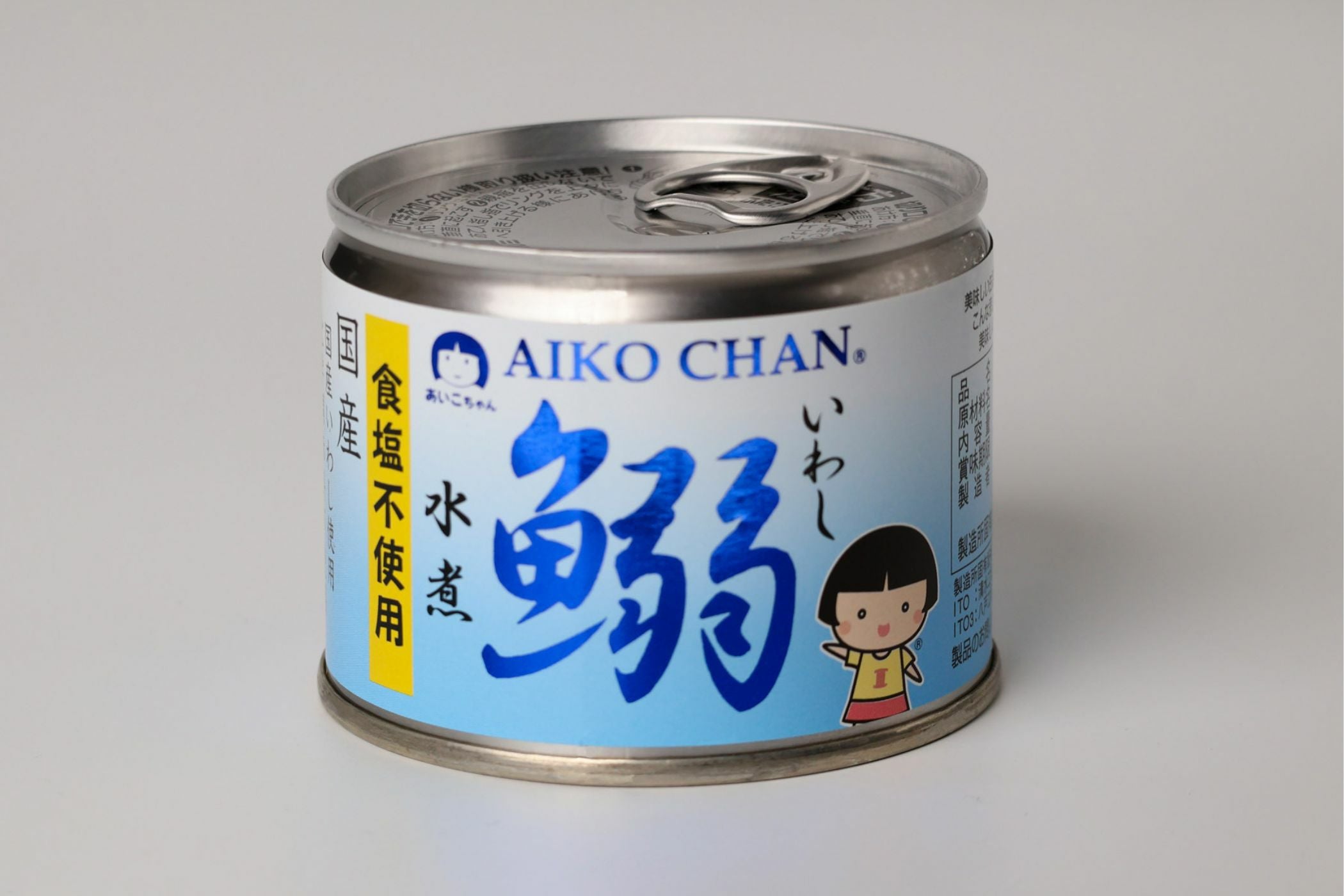 あいこちゃんイワシ水煮 食塩不使用 190g×6缶_ | 伊藤食品公式