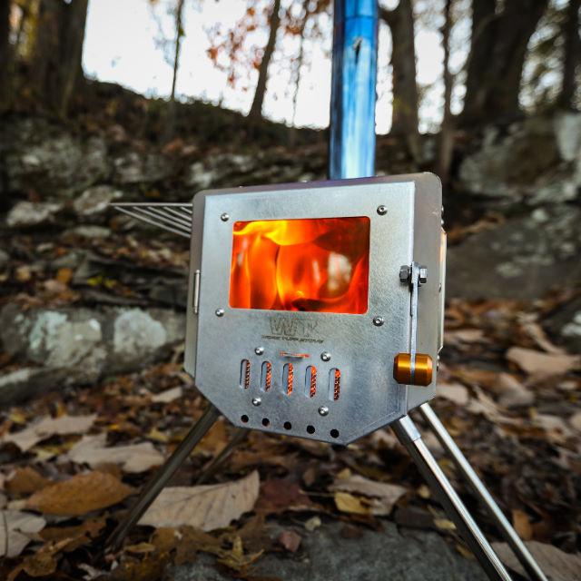 ワークタフストーブ500 両面ガラス/WORK TUFFSTOVE500 薪ストーブ