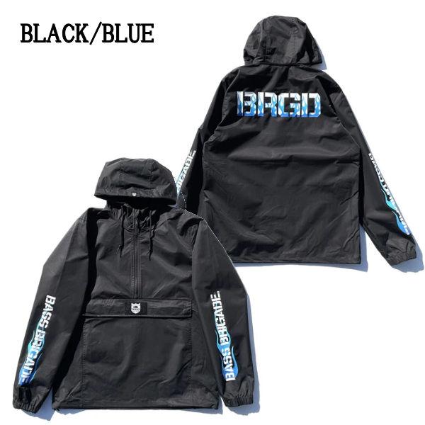 バスブリゲード BASS BRIGADE BRGD FLAME ANORAK JACKET メンズ