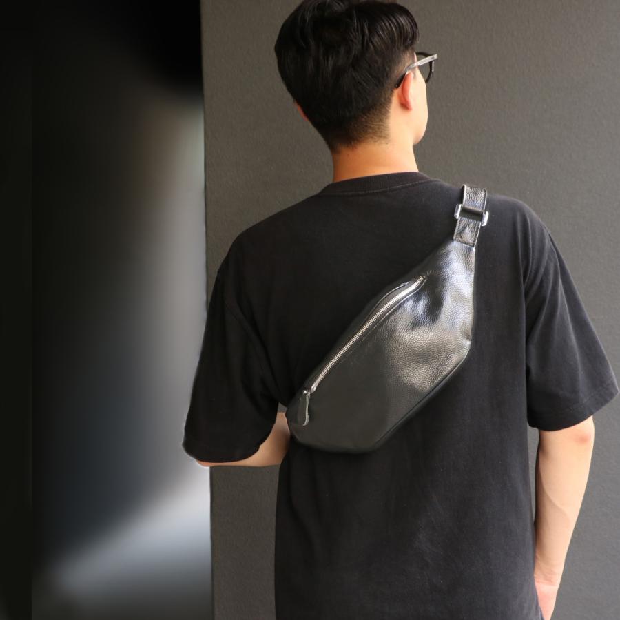バッグ ボディバッグ メンズ 本革 牛革 レザー ショルダー 斜め掛け