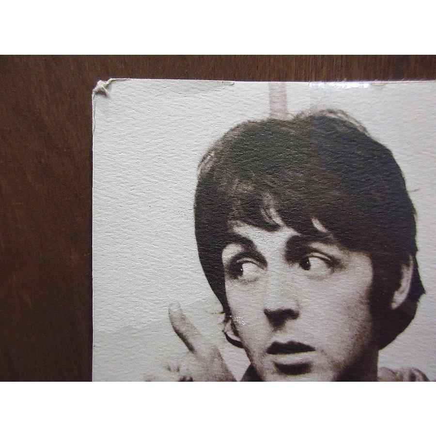 ビンテージ○THE BEATLESポスター約28cm×約35.5cm○211004i4-pst