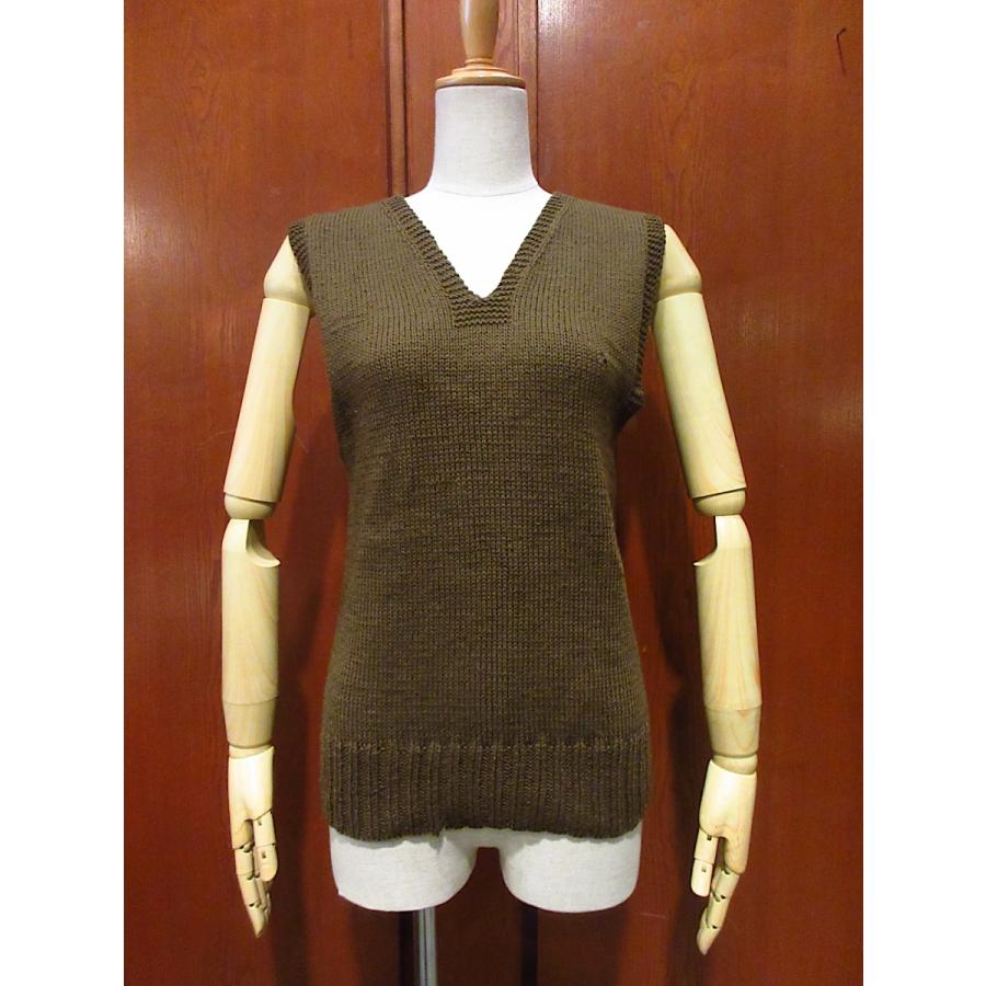 ビンテージ40's○American Red Crossウールニットベスト○220427i2-m