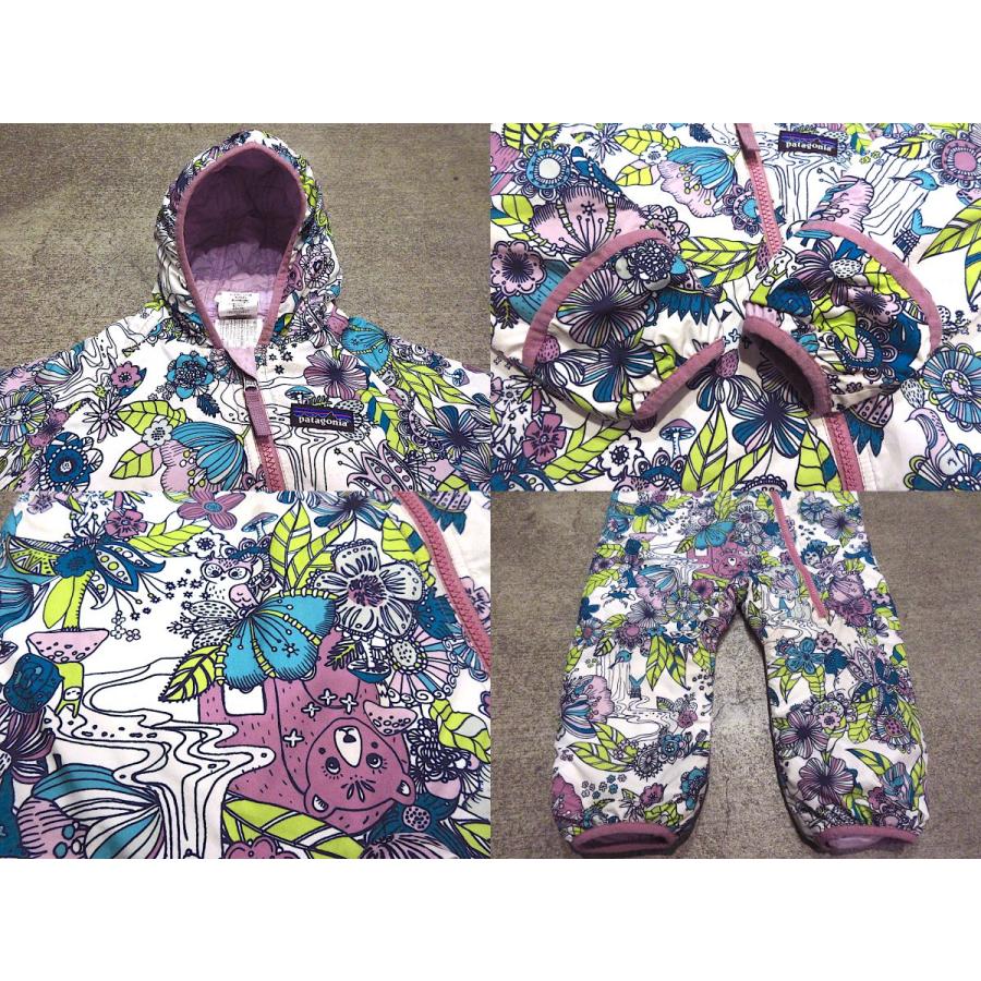 Patagonia○キッズリバーシブルダウンカバーオールsize 6-12M