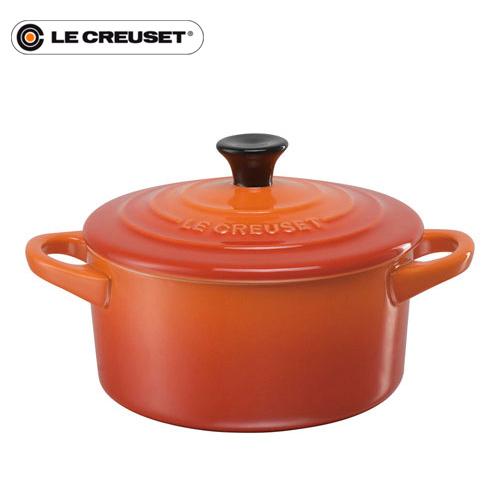 ル・クルーゼ Le Creuset ミニココット オレンジ 2101 鍋 両手鍋 鋳物
