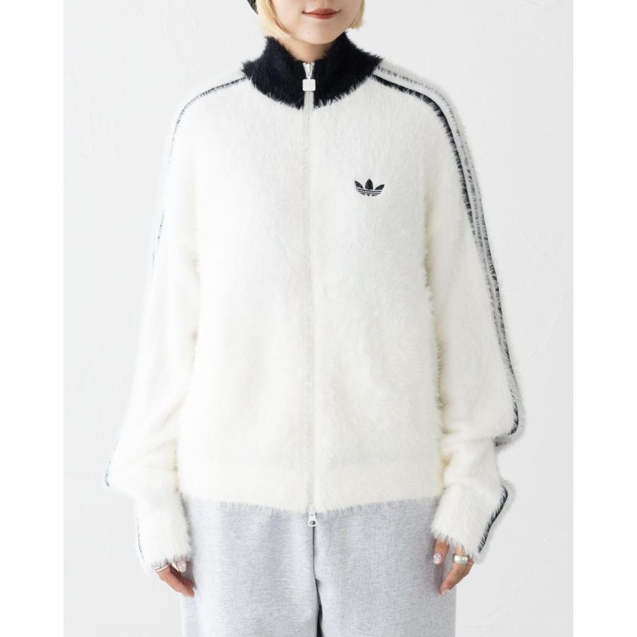 adidas Originals アディダス ジャージ フェイクモヘア ニット