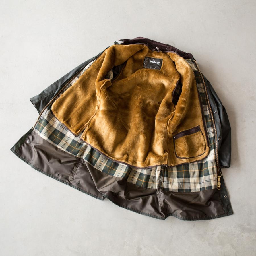 Barbour（バブアー） フロントジップ ファー ライナー ベスト