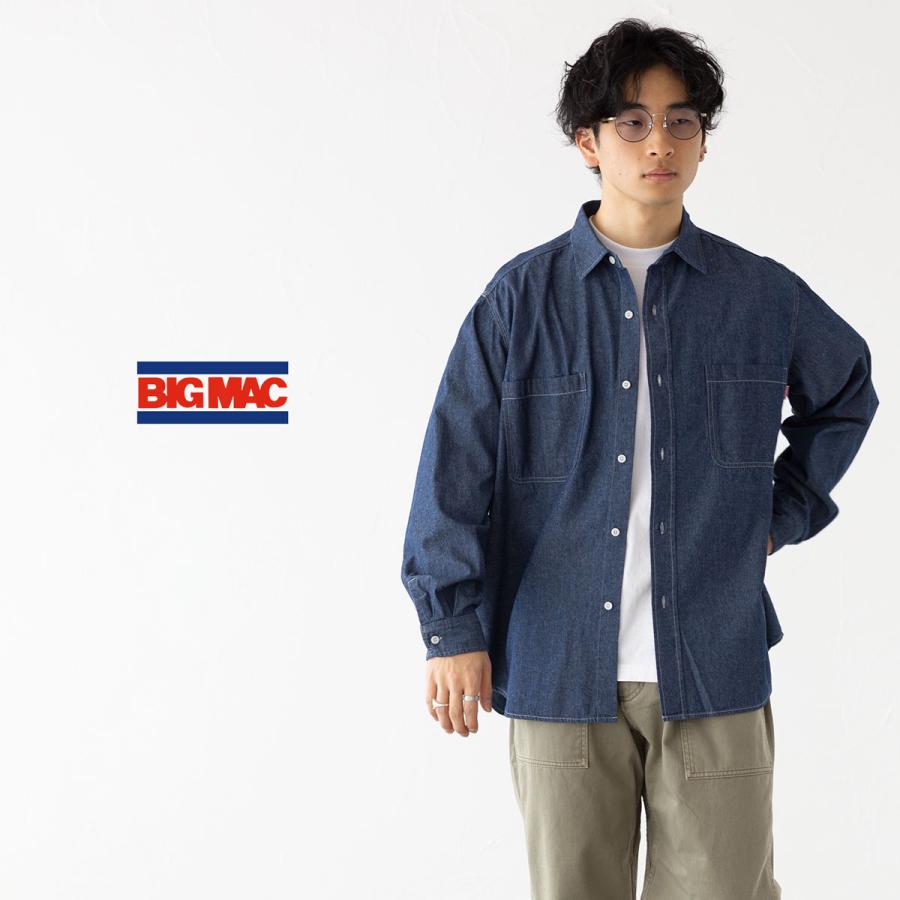 BIG MAC（ビッグマック） シャンブレー シャツ BIGMAC BM25SS001-2