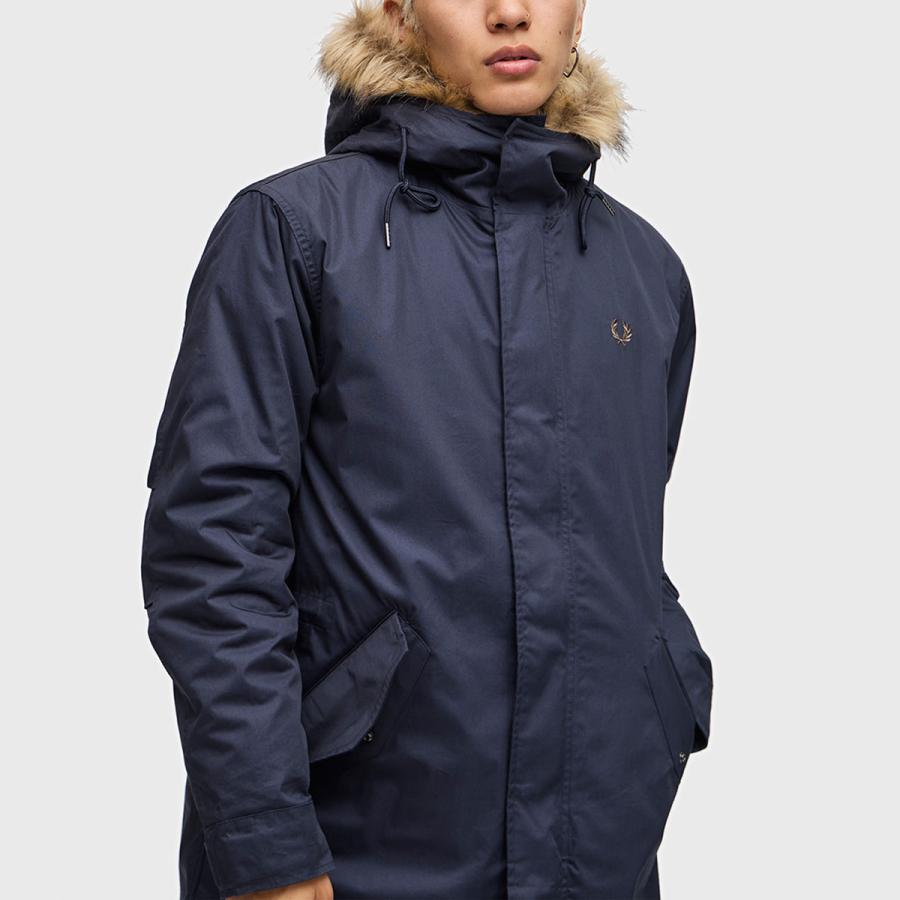 フレッドペリー モッズコート ネイビー FRED PERRY ネイビー モッズ