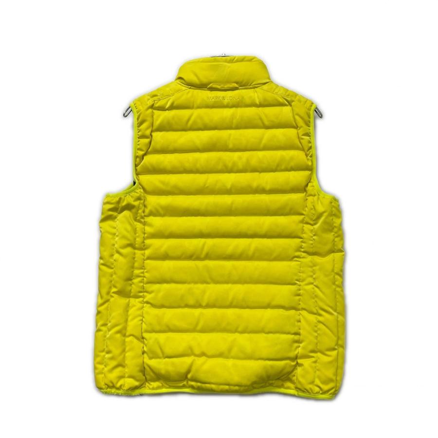希少 極美品] MARK&LONA ダウンベスト グリーン ゴルフカモフラ 希少