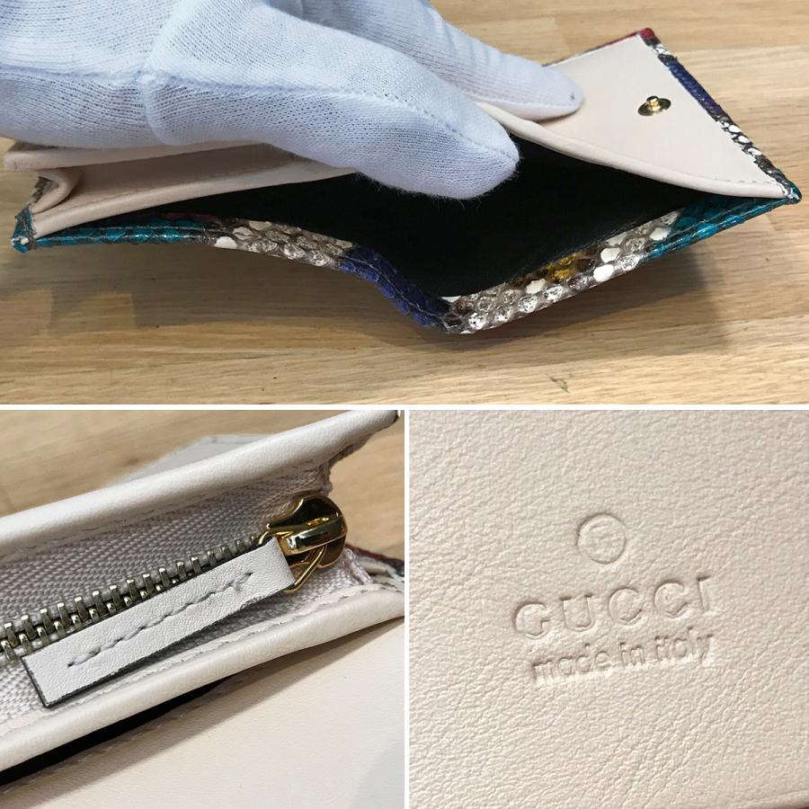 GUCCI（グッチ） 【未使用】グッチ GGマーモント 2つ折りコンパクト