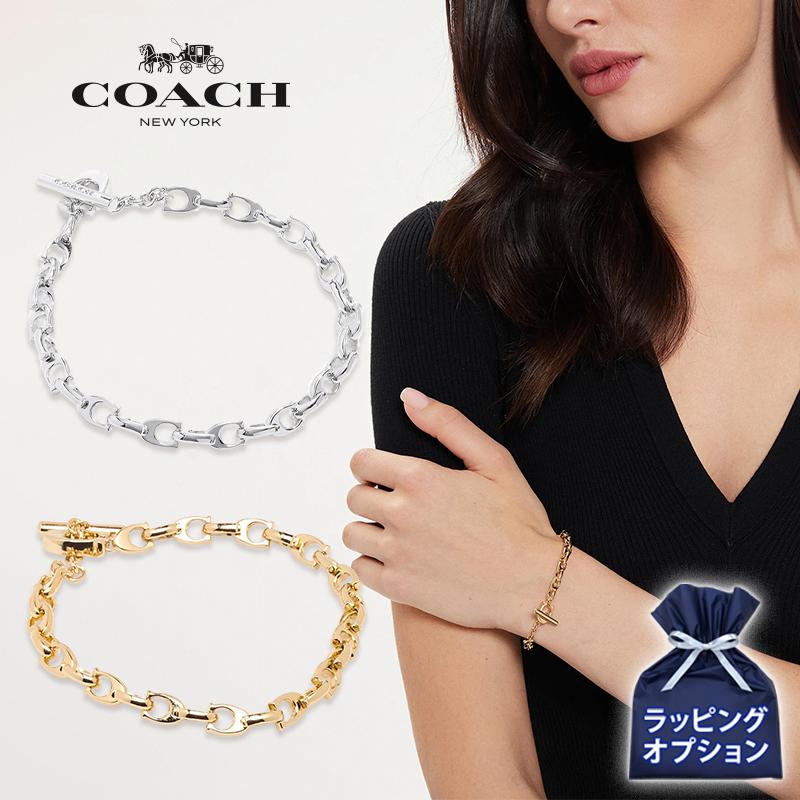 COACH（コーチ） レディース ブレスレット シルバー ゴールド カラー