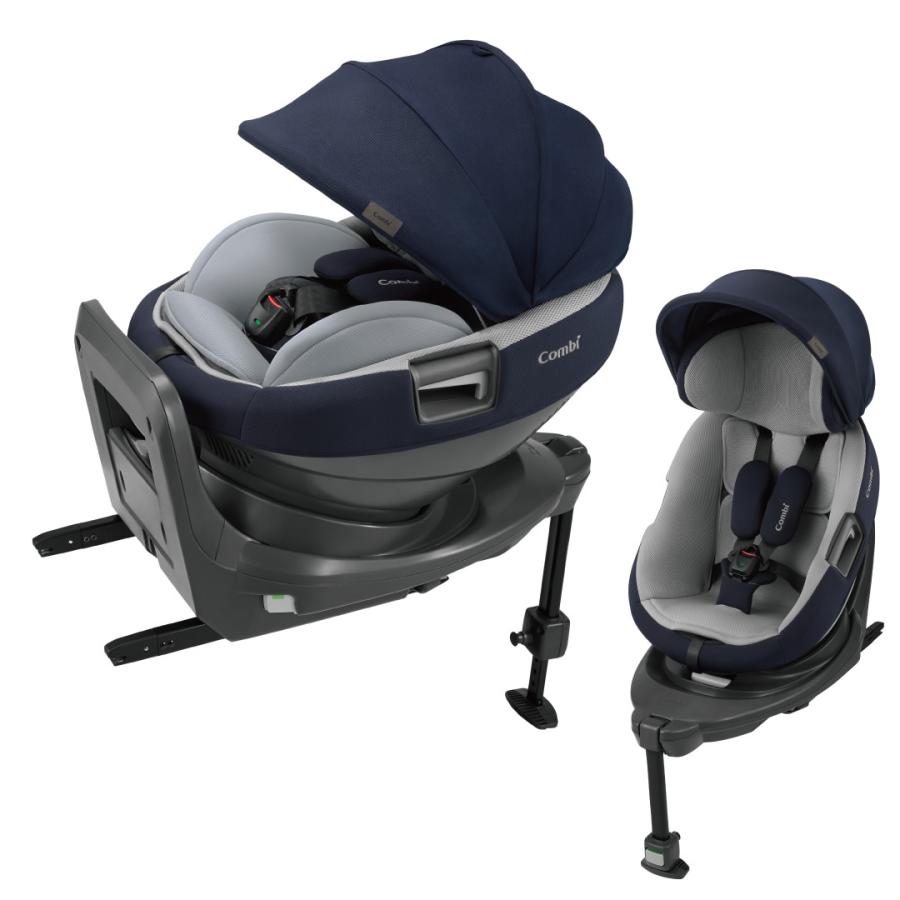 Combi（コンビ） チャイルドシート ISOFIX 回転式 新生児 ホワイト