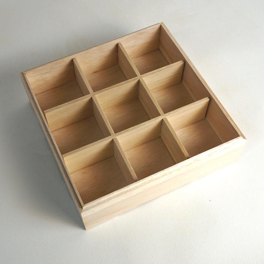 7寸おせち用重箱用 仕切り【4本組】(木種 桐) お弁当箱 ランチボックス