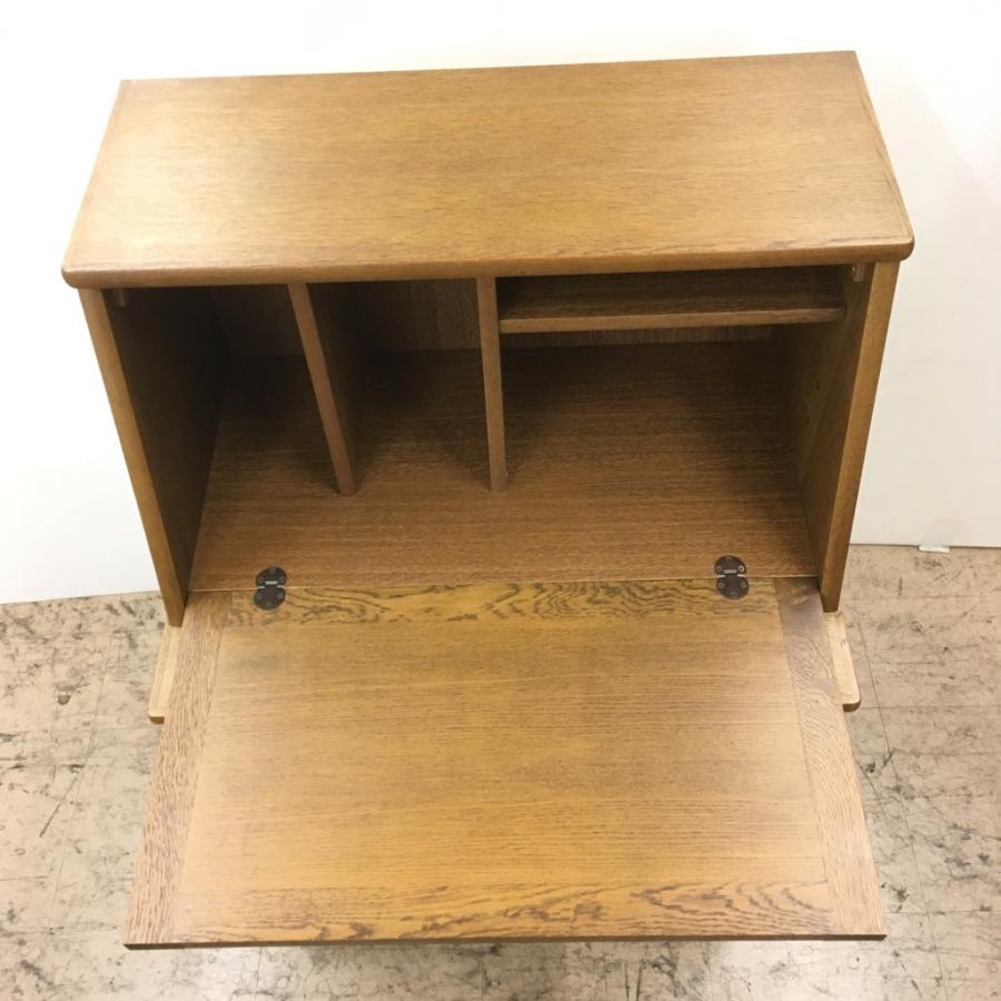 浜本工芸 中古 ライティングデスク ライティングビューロー 65×45