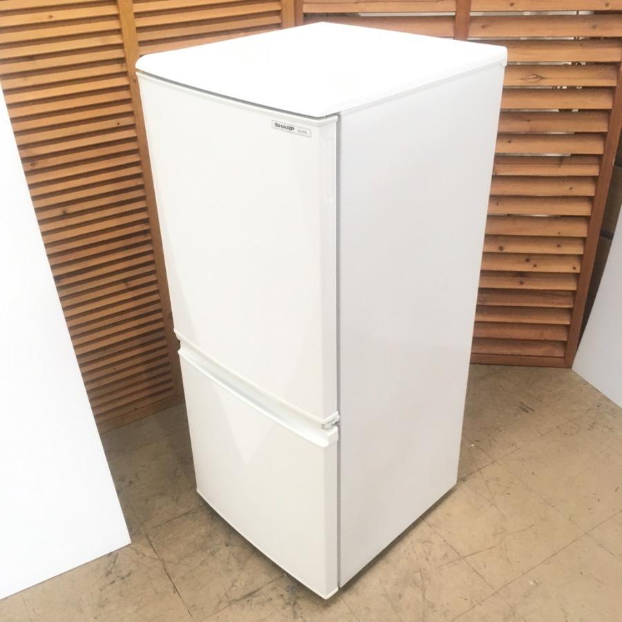 SHARP（シャープ） 中古 137L 2ドア冷蔵庫 つけかえどっちもドア SJ