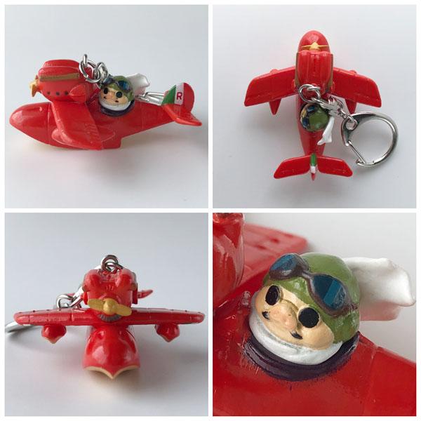 スタジオジブリ ジブリ グッズ 紅の豚 キーホルダー サボイアとポルコ
