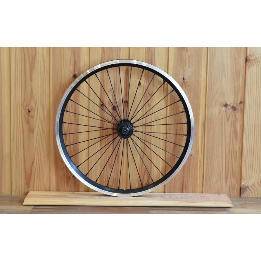 Wheel ホイール 前後セット 車輪 20インチ (406) 8/9/10段用 ブラック