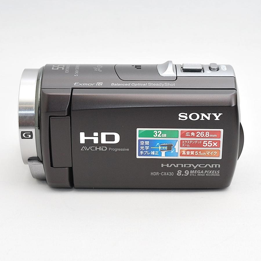 SONY（ソニー） SONY Handycam HDR-CX430V ブラウン Wi-Fi対応 ADP