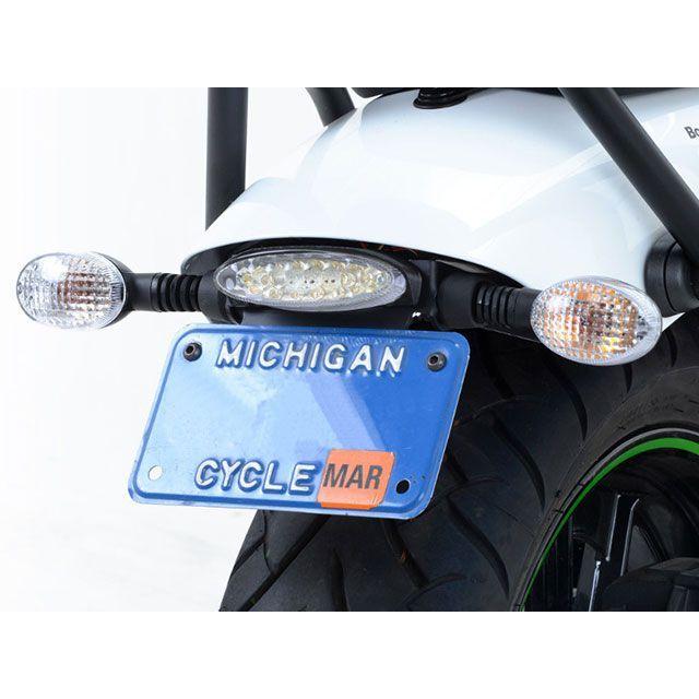 R＆G（アールアンドジー） VULCAN S フェンダーレスキット（ブラック
