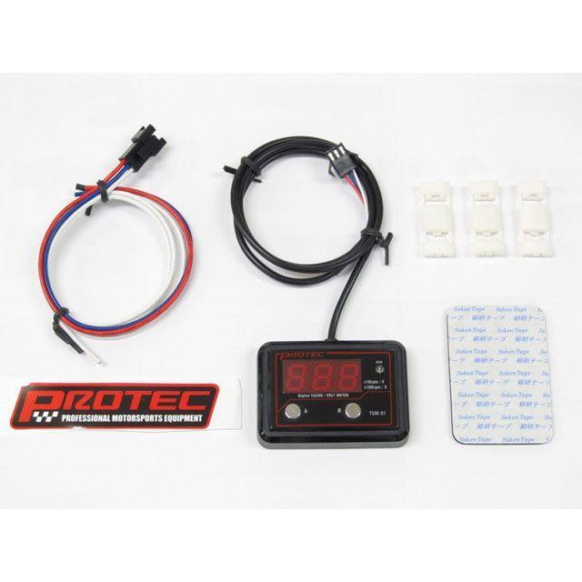 PROTEC（プロテック） 12V車 11294 12V車専用 デジタル タコ＆ボルト