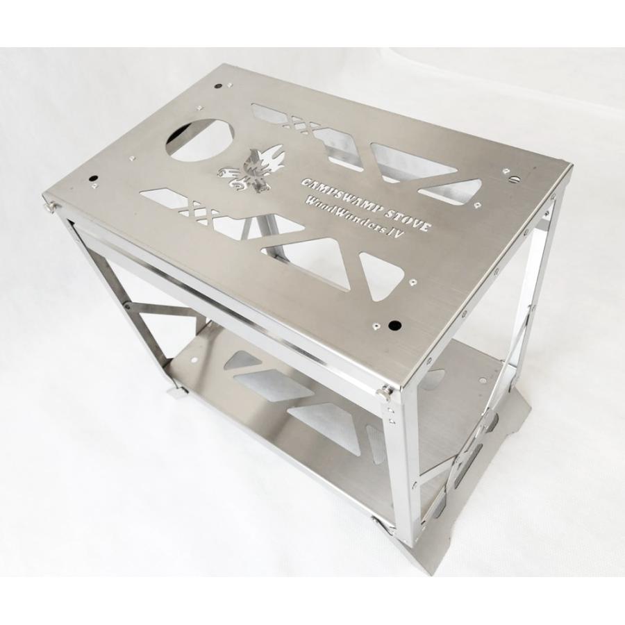 今季最終入荷分ご予約完売致しました】CampSwampStove WoodsWonders 4