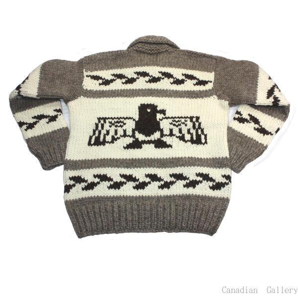 Sサイズ カウチンセーター カナダ・フライヤーフックス社製