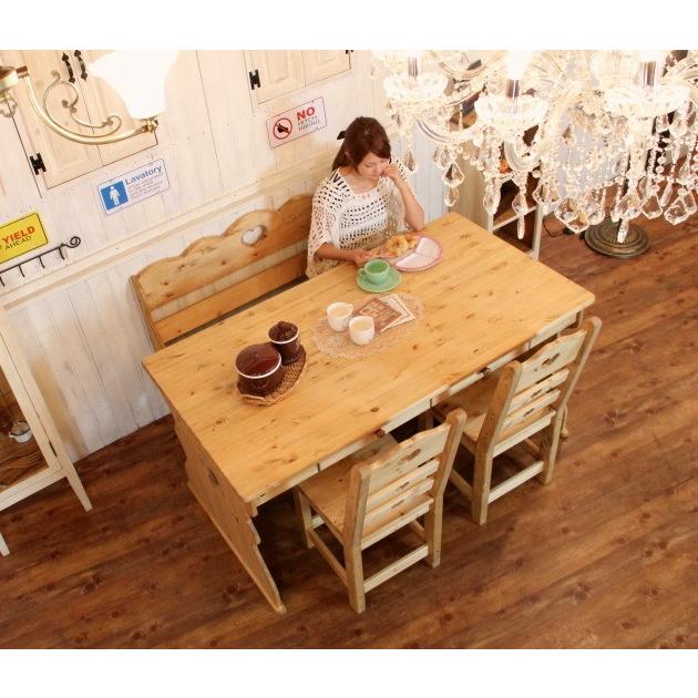 カントリー家具 セット チェア 手作り 安心の日本製 パイン材 北欧